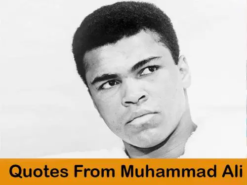 Quotes From Late Muhammad Ali