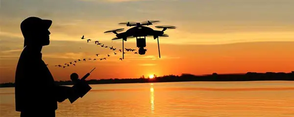 How does fishing with drones work