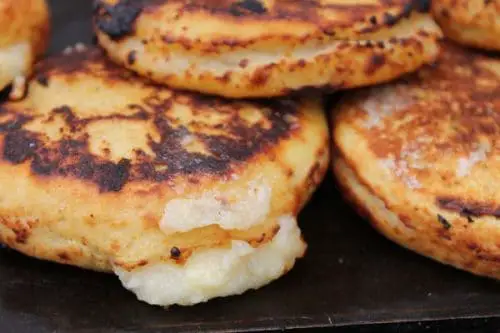 Arepa from Colombia and Venezuela