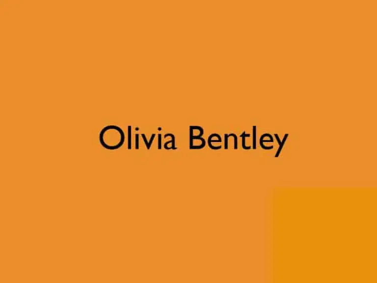 Olivia Bentley