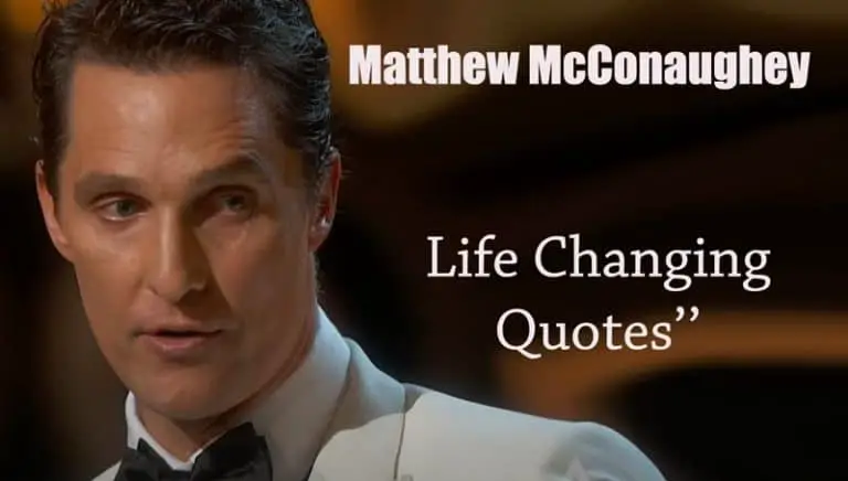 Top Matthew McConaughey Quotes