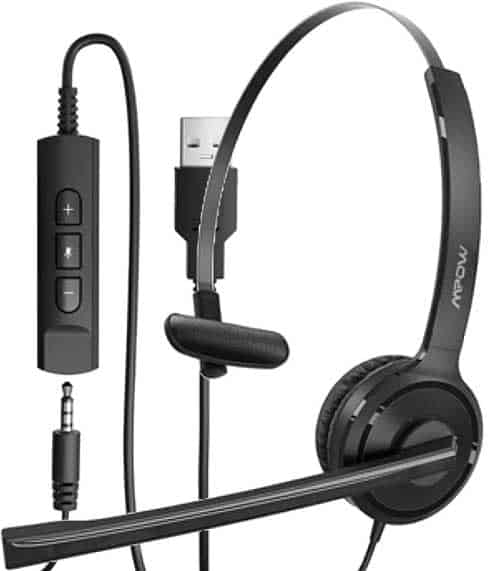 Mpow Single-Sided Headset