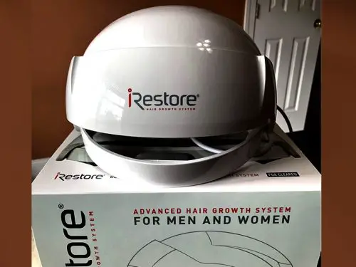 Irestore hair helmet with box